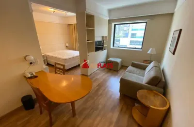 Flat com 1 quarto para alugar na Avenida Macuco, 595, Moema, São Paulo