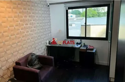 Flat com 1 quarto para alugar na Avenida Macuco, 595, Moema, São Paulo