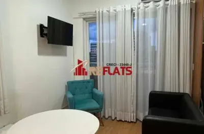 Flat com 1 quarto para alugar na Rua Butantã, 408, Pinheiros, São Paulo