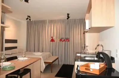 Flat com 1 quarto para alugar na Avenida das Carinas, 301, Indianópolis, São Paulo