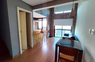 Flat com 1 quarto para alugar na Avenida Ibijaú, 355, Moema, São Paulo