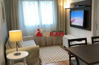 Flat com 1 quarto para alugar na Avenida Macuco, 595, Moema, São Paulo