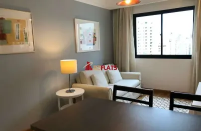 Flat com 1 quarto para alugar na Avenida Macuco, 595, Moema, São Paulo