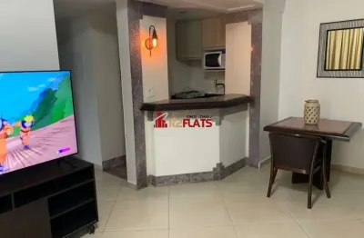 Flat com 1 quarto para alugar na Avenida Cidade Jardim, 411, Itaim Bibi, São Paulo