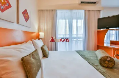 Flat com 1 quarto para alugar na Alameda Lorena, 360, Jardins, São Paulo