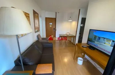 Flat com 2 quartos para alugar na Rua Sansão Alves dos Santos, 373, Brooklin, São Paulo