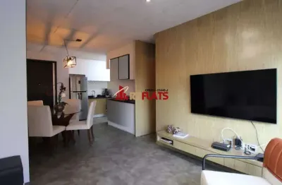 Flat com 2 quartos para alugar na Rua Joaquim Guarani, 485, Brooklin, São Paulo