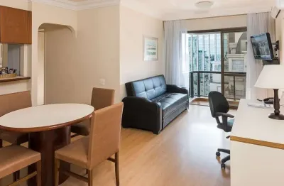 Flat com 1 quarto para alugar na Alameda Ministro Rocha Azevedo, 523, Jardins, São Paulo