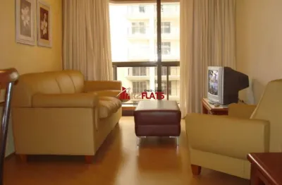 Flat com 2 quartos para alugar na Alameda Ministro Rocha Azevedo, 523, Jardins, São Paulo