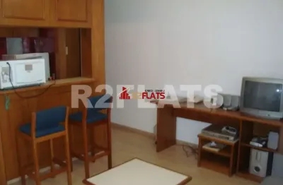 Flat com 1 quarto para alugar na Rua Haddock Lobo, 807, Jardins, São Paulo