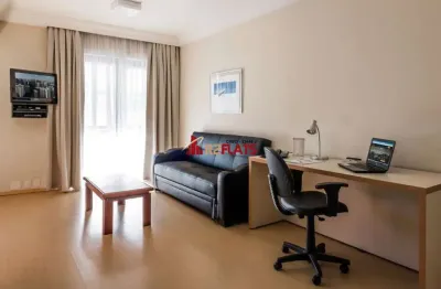 Flat com 1 quarto para alugar na Alameda Ministro Rocha Azevedo, 523, Jardins, São Paulo