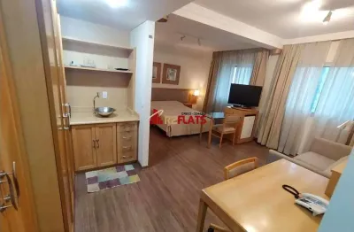 Flat com 1 quarto para alugar na Rua Oscar Freire, 1948, Pinheiros, São Paulo