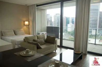 Flat com 1 quarto para alugar na Rua Elvira Ferraz, 250, Vila Nova Conceição, São Paulo