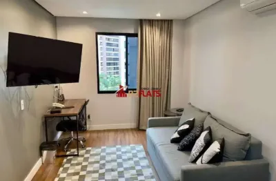Flat com 1 quarto para alugar na Avenida Jamaris, 110, Moema, São Paulo