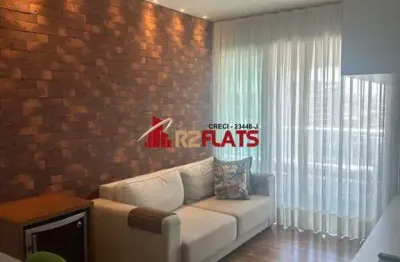 Flat com 1 quarto para alugar na Rua Doutor Jesuíno Maciel, 2105, Campo Belo, São Paulo