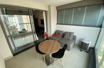 Flat com 1 quarto para alugar na Rua Álvaro Rodrigues, 295, Brooklin, São Paulo