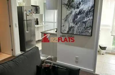 Flat com 1 quarto para alugar na Rua George Ohm, 330, Brooklin, São Paulo
