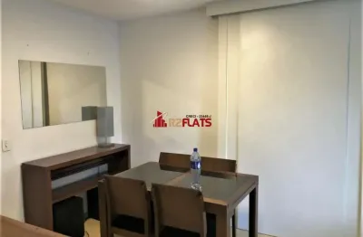 Flat com 1 quarto para alugar na Rua Juquis, 391, Moema, São Paulo