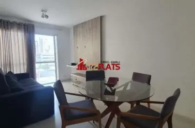 Flat com 2 quartos para alugar na Rua Juquis, 391, Moema, São Paulo