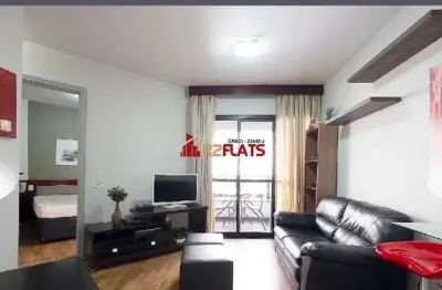 Flat com 1 quarto para alugar na Rua Doutor Melo Alves, 55, Jardins, São Paulo