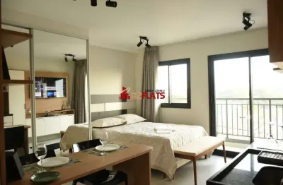 Flat com 1 quarto para alugar na Avenida das Carinas, 301, Moema, São Paulo