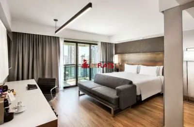Flat com 1 quarto para alugar na Avenida Ibirapuera, 2534, Moema, São Paulo