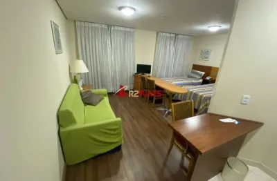 Flat com 1 quarto para alugar na Avenida Jamaris, 113, Moema, São Paulo