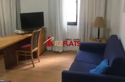 Flat com 1 quarto para alugar na Avenida Jamaris, 151, Moema, São Paulo