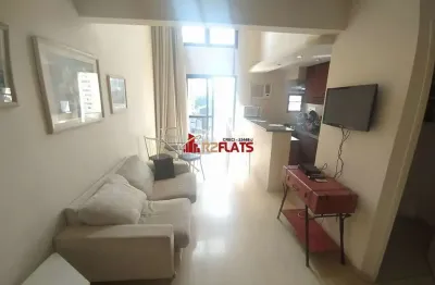 Flat com 1 quarto para alugar na Avenida Moema, 177, Moema, São Paulo