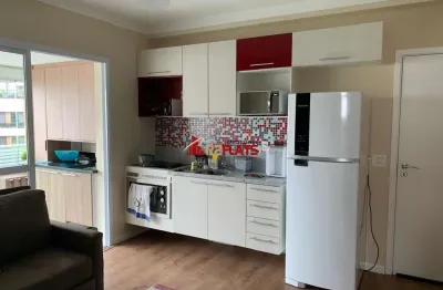 Apartamento com 1 quarto para alugar na Rua Flórida, 103, Brooklin, São Paulo