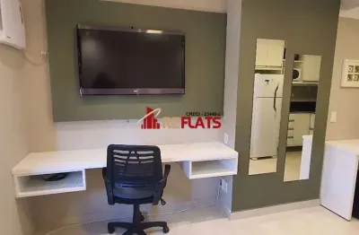 Apartamento com 1 quarto à venda na Avenida Ibijaú, 364, Moema, São Paulo