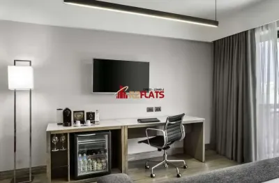 Flat com 1 quarto à venda na Avenida Ibirapuera, 2534, Moema, São Paulo