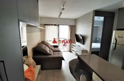 Flat com 1 quarto para alugar na Alameda Jauaperi, 1083, Moema, São Paulo
