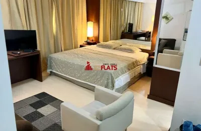 Flat com 1 quarto à venda na Avenida Ibirapuera, 2534, Moema, São Paulo