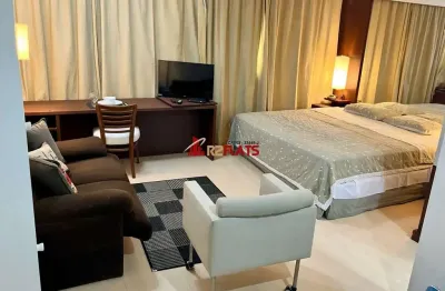 Flat com 1 quarto à venda na Avenida Ibirapuera, 2534, Moema, São Paulo