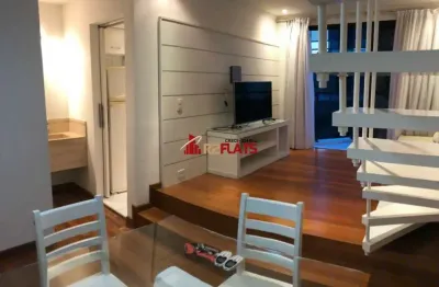 Flat com 1 quarto para alugar na Rua Jesuíno Arruda, 710, Itaim Bibi, São Paulo