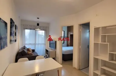 Flat com 1 quarto para alugar na Avenida Jamaris, 977, Moema, São Paulo