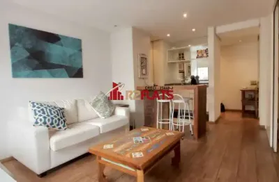 Flat com 1 quarto para alugar na Avenida Ibijaú, 364, Moema, São Paulo