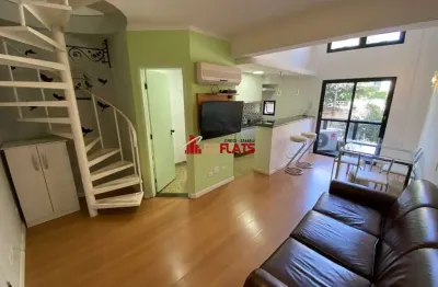 Flat com 1 quarto para alugar na Avenida Moema, 177, Moema, São Paulo