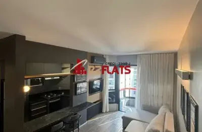 Flat com 1 quarto para alugar na Rua Leopoldo Couto de Magalhães Júnior, 539, Itaim Bibi, São Paulo