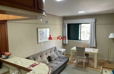 Flat com 1 quarto para alugar na Rua Pedroso Alvarenga, 1170, Itaim Bibi, São Paulo