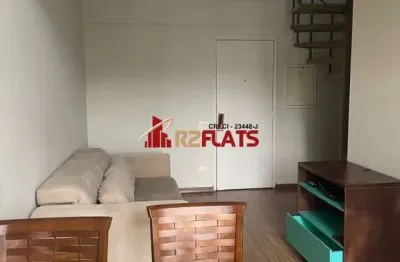 Flat com 1 quarto para alugar na Avenida Moema, 177, Moema, São Paulo