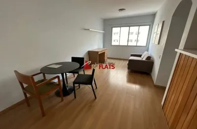 Flat com 1 quarto à venda na Avenida Rouxinol, 763, Moema, São Paulo