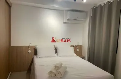 Flat com 1 quarto para alugar na Avenida das Carinas, 301, Indianópolis, São Paulo