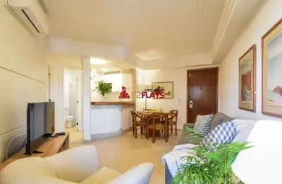 Flat com 1 quarto para alugar na Avenida Cidade Jardim, 411, Itaim Bibi, São Paulo