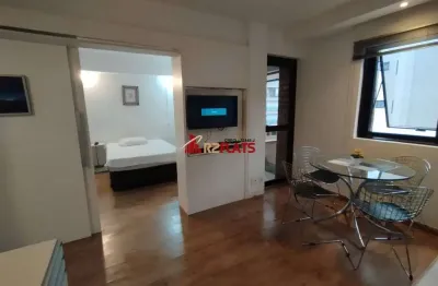 Flat com 1 quarto para alugar na Avenida Ibijaú, 364, Moema, São Paulo