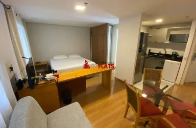 Flat com 2 quartos para alugar na Avenida Jamaris, 101, Moema, São Paulo