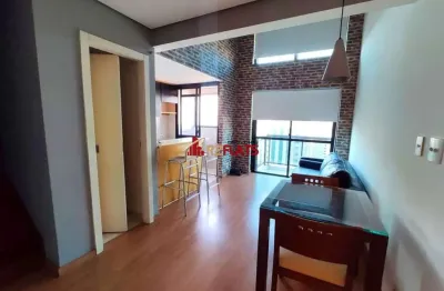 Flat com 1 quarto para alugar na Avenida Ibijaú, 355, Moema, São Paulo