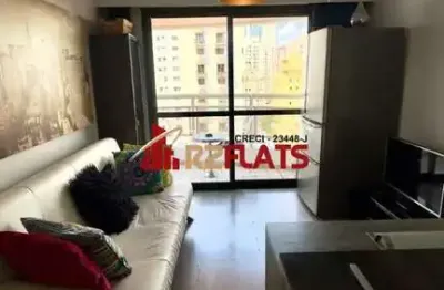 Flat com 1 quarto para alugar na Alameda dos Anapurus, 1661, Moema, São Paulo