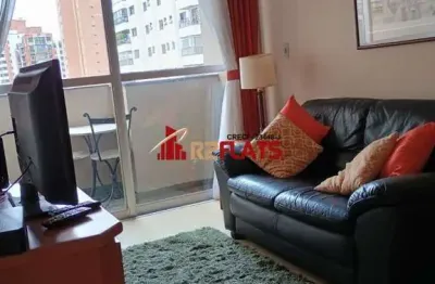 Flat com 1 quarto para alugar na Rua Tuim, 101, Moema, São Paulo